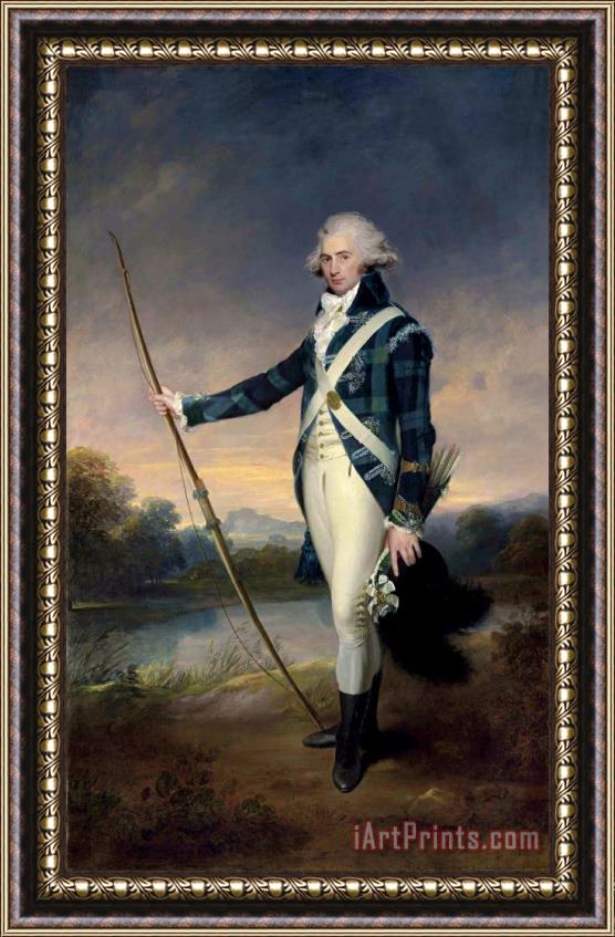 Sir William Beechey George Douglas, 16th Earl of Morton Framed Painting