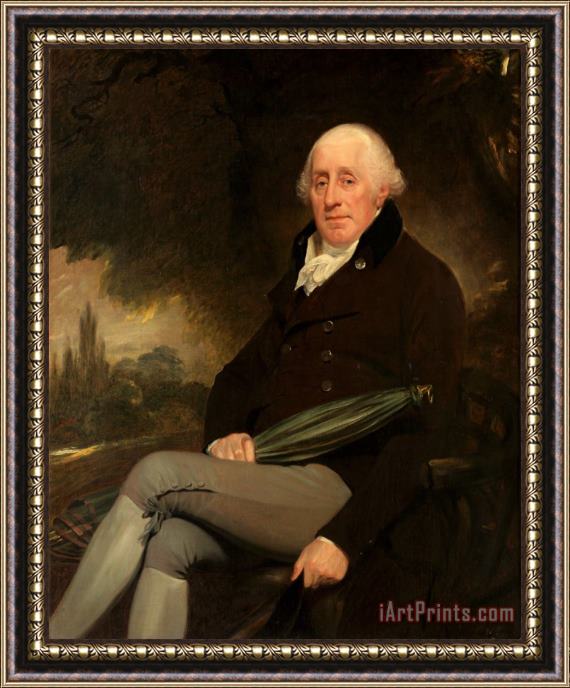 Sir William Beechey Portrait of a Gentleman, 1795 Framed Print