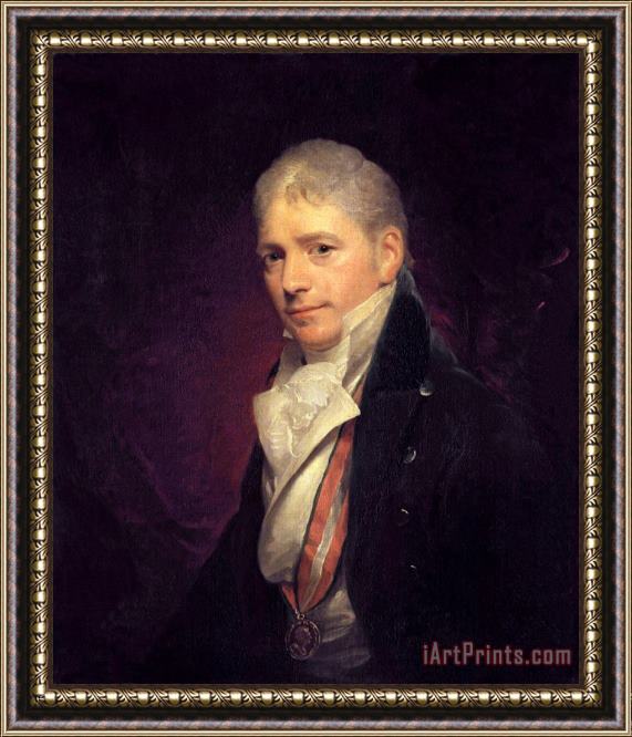 Sir William Beechey Sir Peter Francis Bourgeois, 1811 Framed Painting