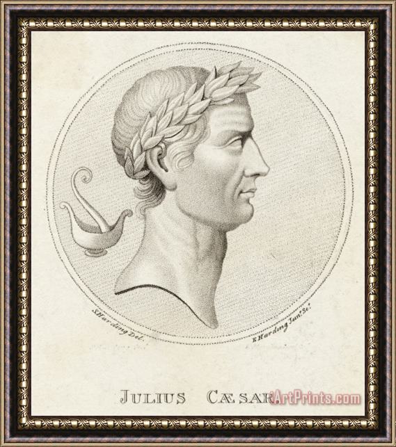 Sophie Harding Gaius Julius Caesar Roman Emperor Framed Print