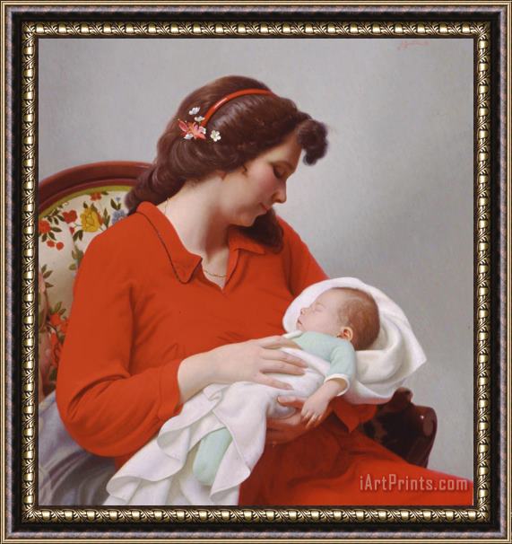 Stephen Gjertson The Newborn Framed Painting