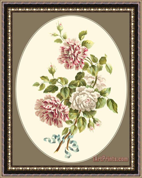 Sydenham Teast Edwards Antique Bouquet V Framed Painting