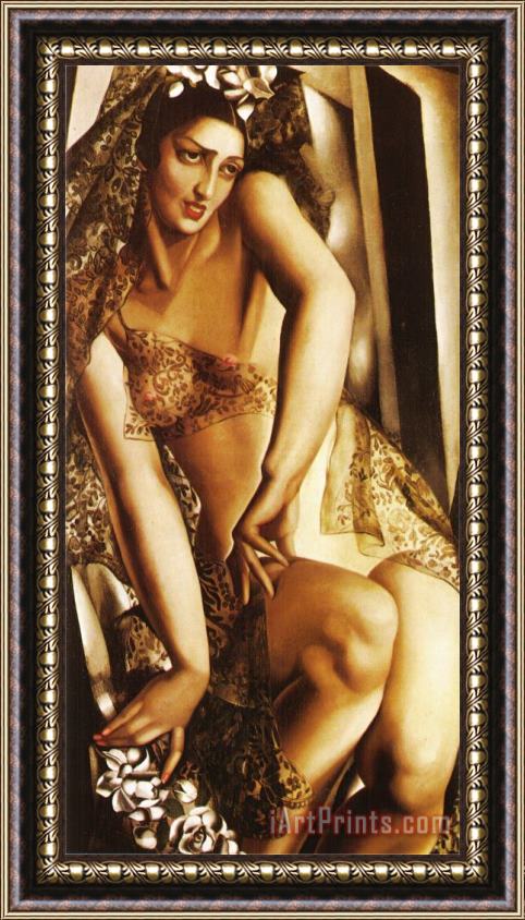 tamara de lempicka Nana De Herrera 1929 Framed Painting
