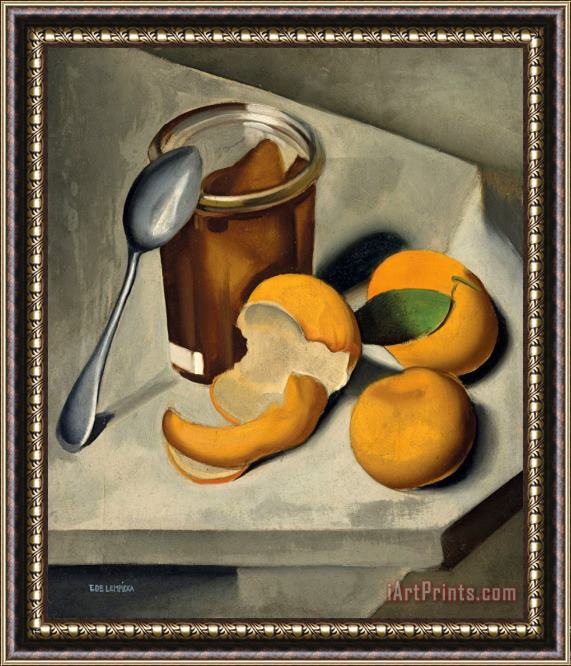 tamara de lempicka Nature Morte Aux Mandarines, 1925 Framed Print