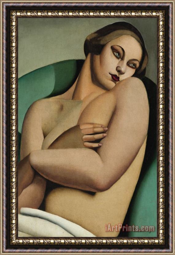 tamara de lempicka Reclining Nude I 1925 Framed Print