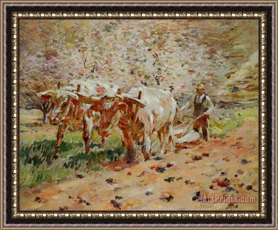 Theodore Robinson Springtime in Vermont Framed Painting