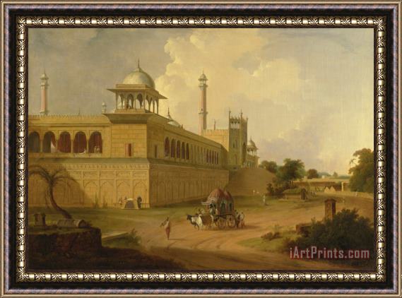 Thomas Daniell Jami Masjid, Delhi Framed Painting