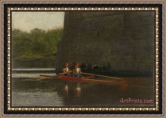 Thomas Eakins The Oarsmen The Schreiber Brothers Framed Painting