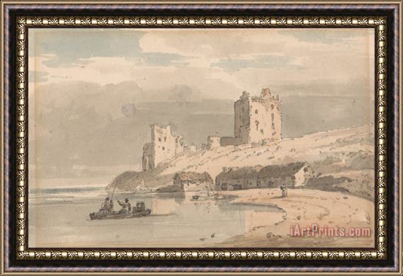 Thomas Girtin Ruins on The Coast Framed Print