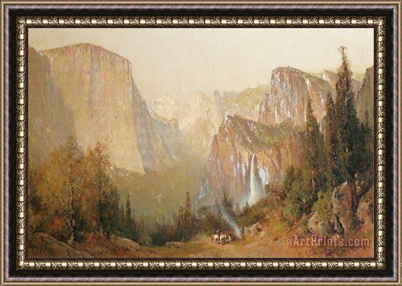 Thomas Hill Yosemite Valley Framed Painting