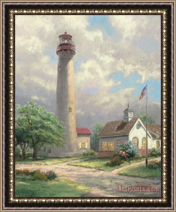 Thomas Kinkade Cape May Light Framed Print