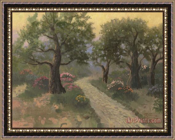 Thomas Kinkade Garden of Gethsemane Framed Print