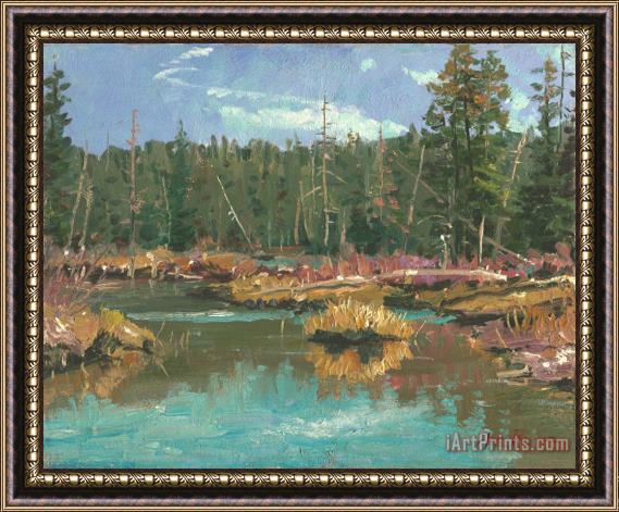 Thomas Kinkade Stanley Creek Framed Painting