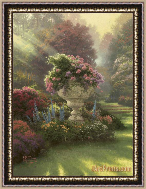 Thomas Kinkade The Garden of Hope Framed Painting