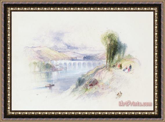 Thomas Moran The River Schuykill Framed Painting