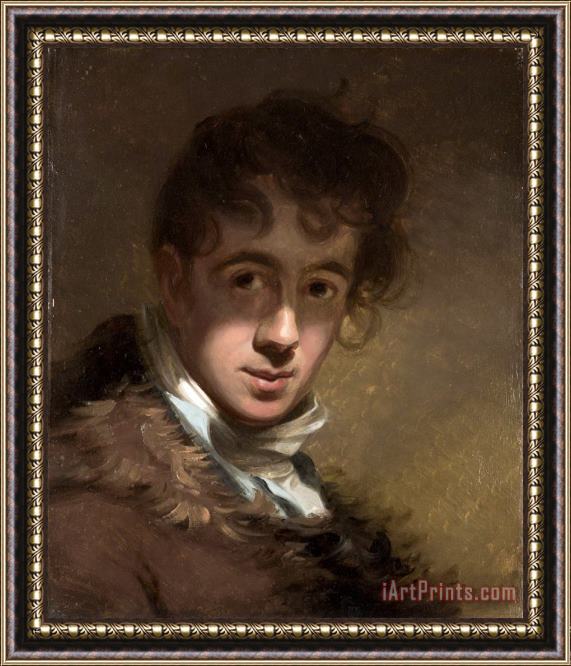 Thomas Sully Self Portrait Framed Print