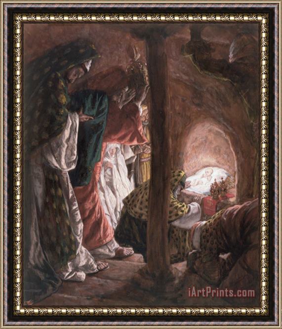 Tissot The Adoration of the Wise Men Framed Painting