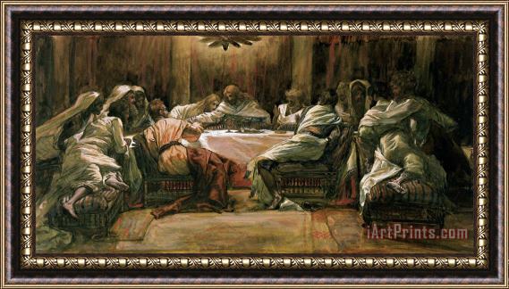 Tissot The Last Supper Framed Painting