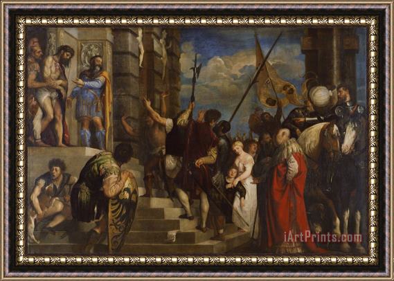 Titian Ecce Homo Framed Painting