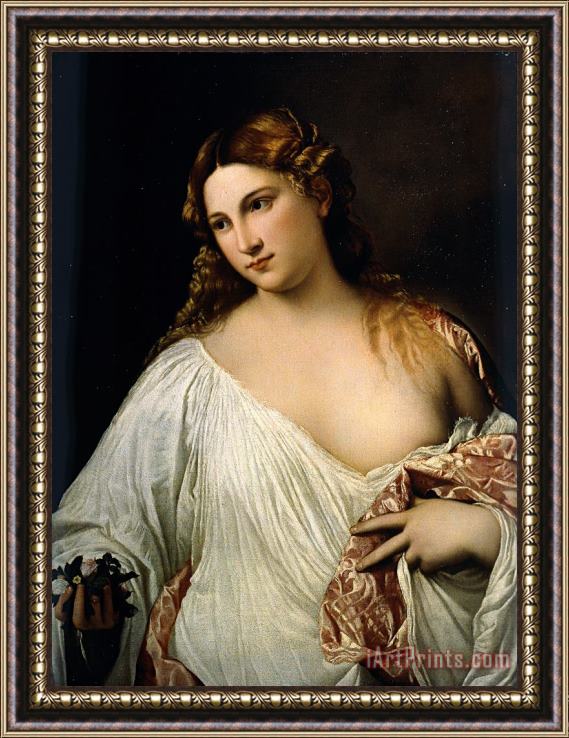 Titian Flora Framed Painting
