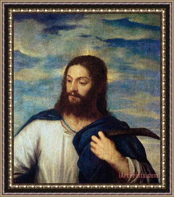 Titian The Savior Framed Print