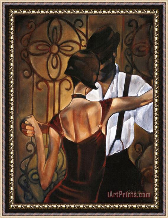 Trish Biddle Evening-tango Framed Print