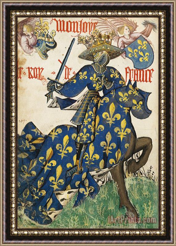 Unknwon King Of France Framed Print