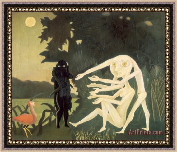 Victor Brauner The Encounter of 2 Bis Rue Perrel, 1946 Framed Painting