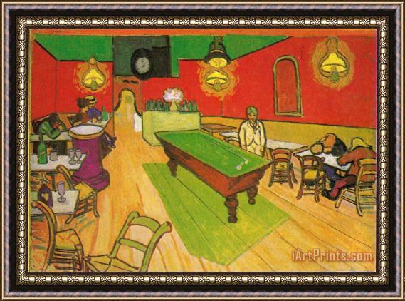 Vincent van Gogh The Night Cafe in Arles Framed Painting