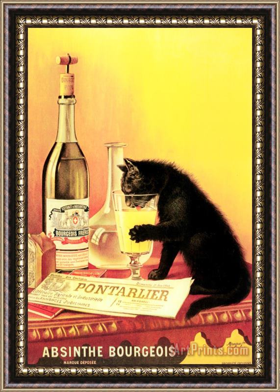 Vintage Images Absinthe Framed Painting