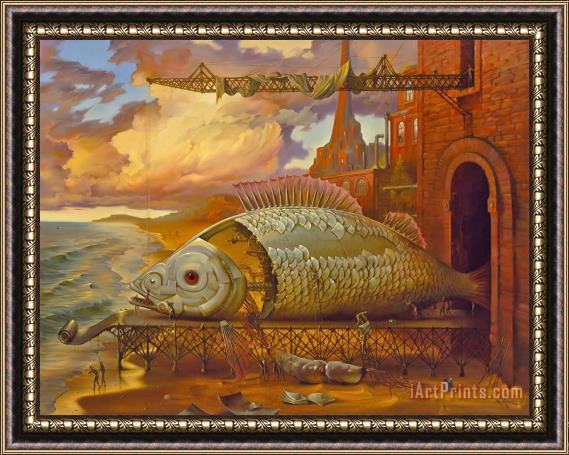 Vladimir Kush Deep Sea Project Framed Painting