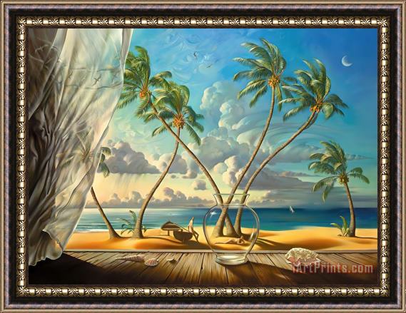 Vladimir Kush Ocean Breeze Framed Painting