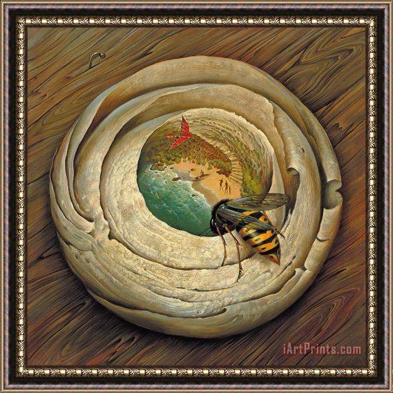Vladimir Kush One Flew Over Wasps Nest Framed Painting