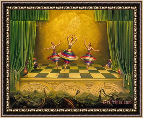 Vladimir Kush Three Graces Framed Painting