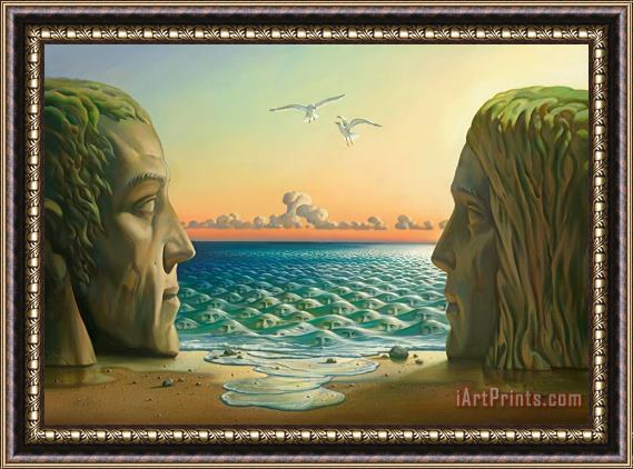 Vladimir Kush Waves Whisper Framed Painting