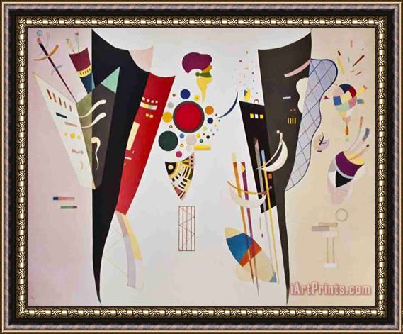 Wassily Kandinsky Accord Reciproque Framed Painting