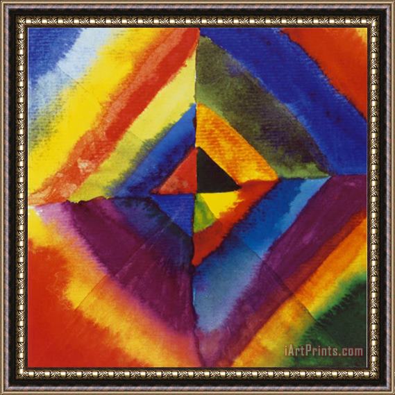 Wassily Kandinsky Colour Studies Framed Painting