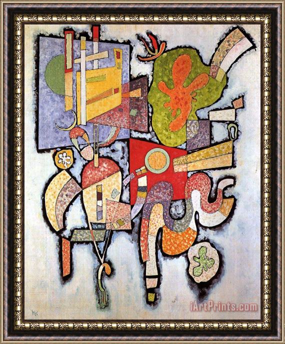Wassily Kandinsky Complex Simple 1939 Framed Painting