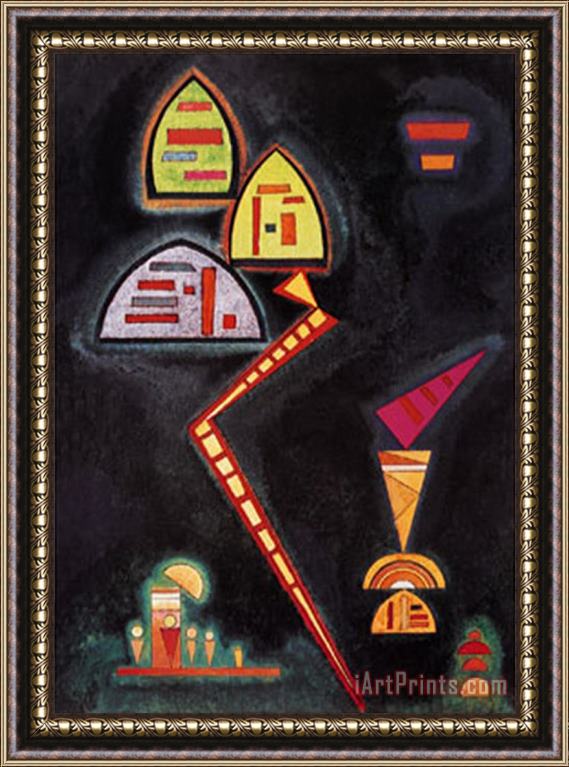 Wassily Kandinsky Grun C 1929 Framed Print