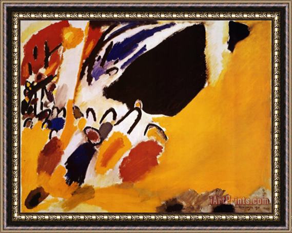 Wassily Kandinsky Impression III Concert Framed Painting