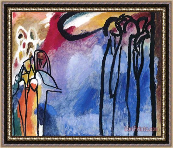 Wassily Kandinsky Improvisation 19 1911 Framed Painting