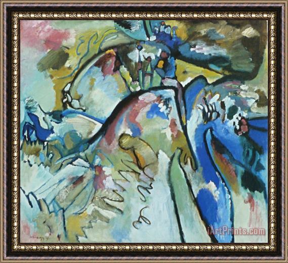 Wassily Kandinsky Improvisation 21 a 1911 Framed Painting