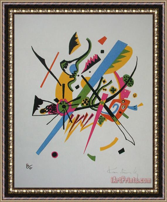 Wassily Kandinsky Small Worlds 1922 Framed Painting