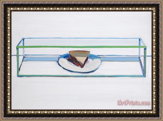 Wayne Thiebaud Caged Pie Framed Painting