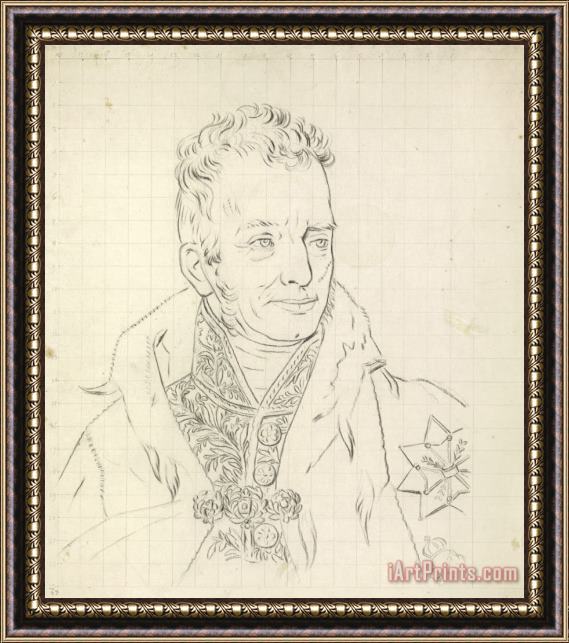 Willem Bartel van der Kooi Portret Van Willem I Framed Print