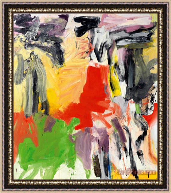 Willem De Kooning Untitled I, 1979 Framed Painting