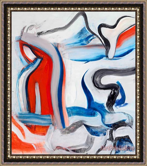 Willem De Kooning Untitled Xix, 1982 Framed Painting