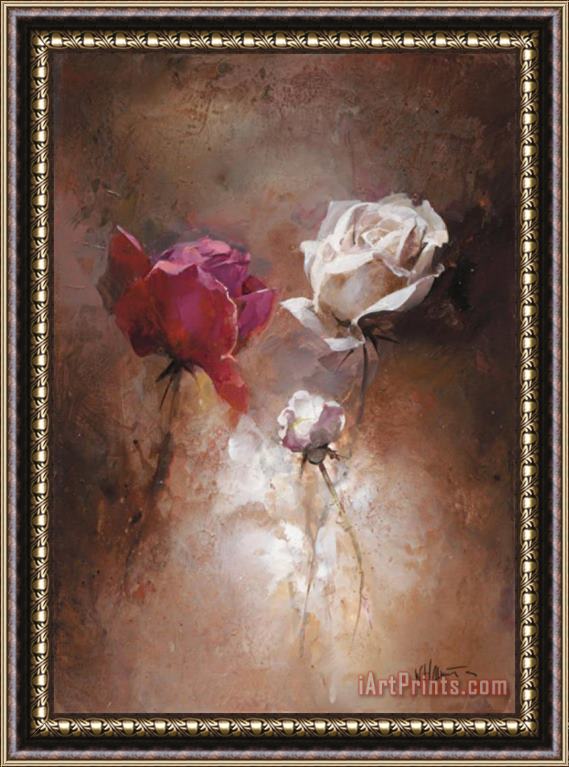 willem haenraets A Couple Ii Framed Painting