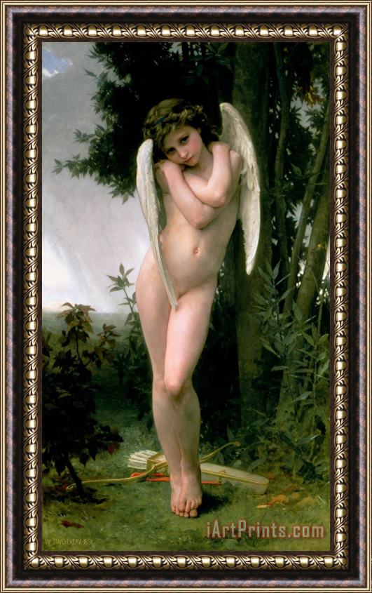 William Adolphe Bouguereau Cupidon Framed Painting