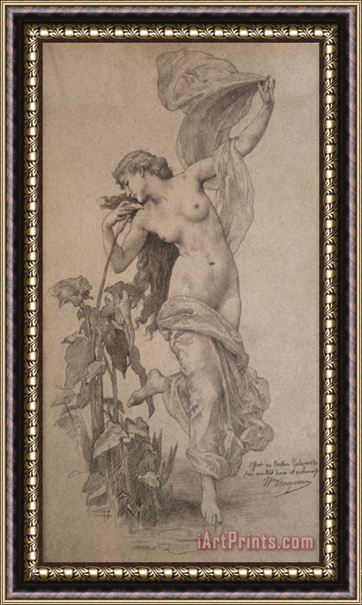William Adolphe Bouguereau Dawn Framed Print